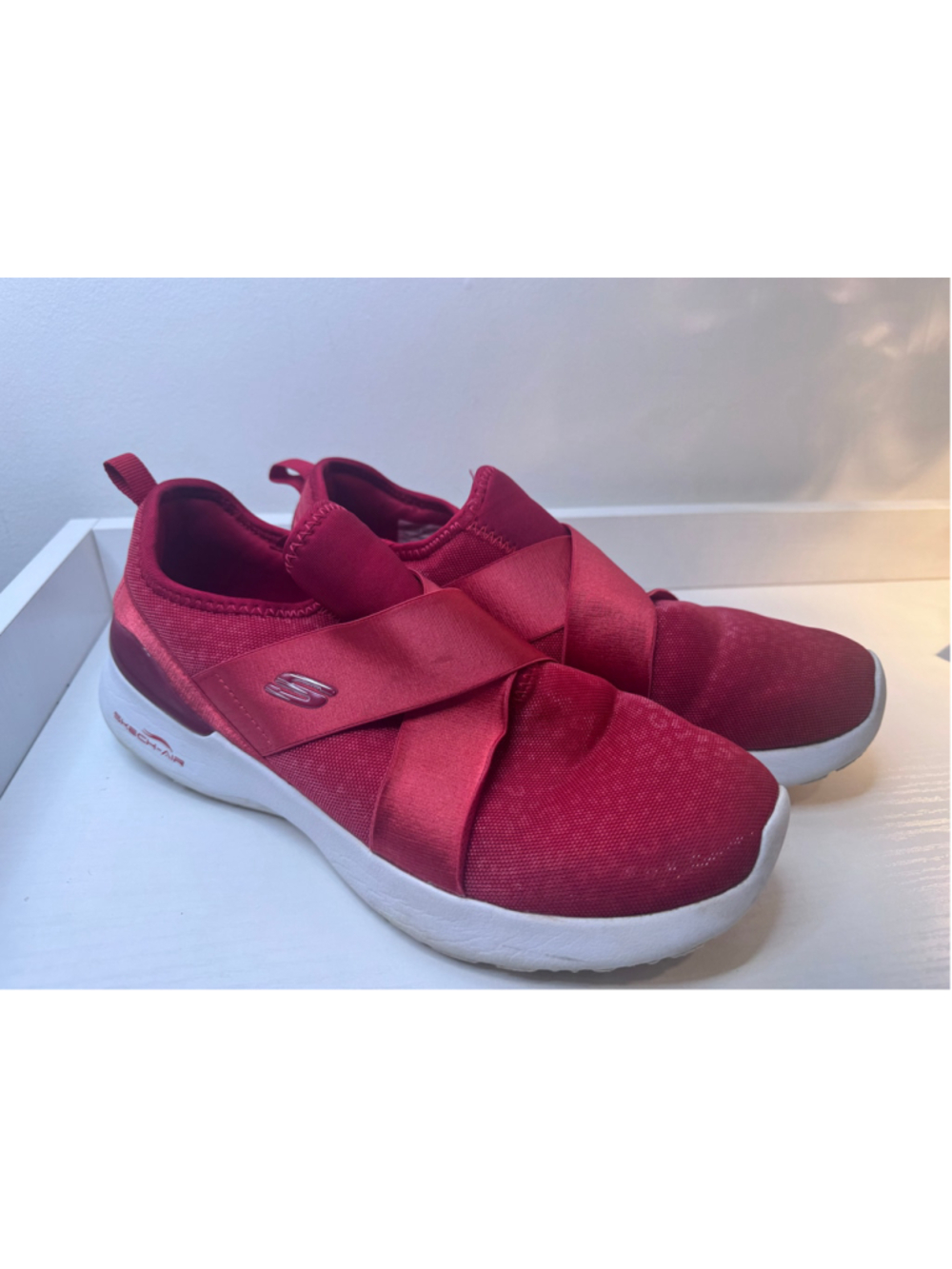 Women's Skechers Slip-On Sneakers Red Size 8.5